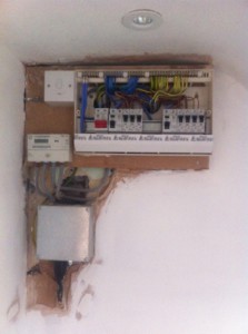 Replacing dated electrics and consumer unit in Tooting