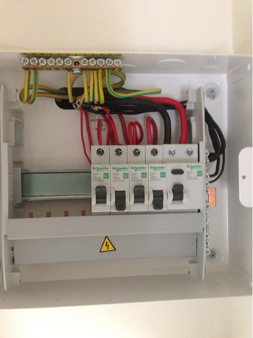 Replaced consumer unit in Clapham