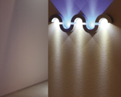 Half Pipe LED weiss und blau