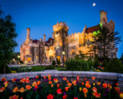 Add drama with exterior lighting