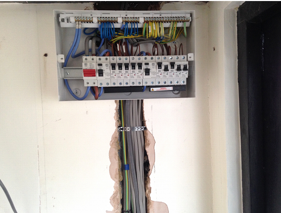 Fitting new consumer unit in a Surbiton property Fitting new consumer unit in a Surbiton property