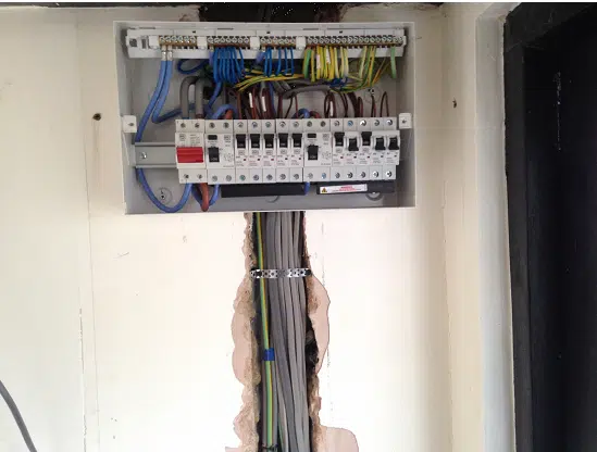 Fitting new consumer unit in a Surbiton property Fitting new consumer unit in a Surbiton property