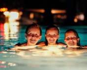 Choosing swimming pool lighting in Surrey and London